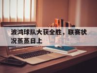 188体育-波鸿球队大获全胜，联赛状况蒸蒸日上